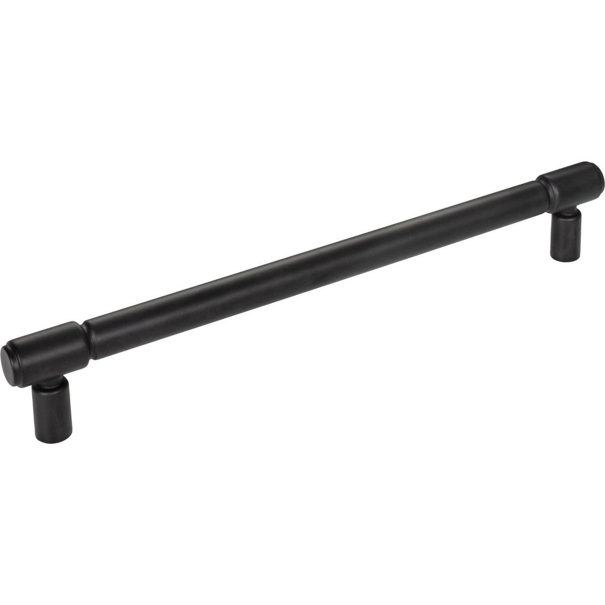 Top Knobs TK3119BLK: 18" cc Regent's Park Clarence Cabinet Pull - Flat Black