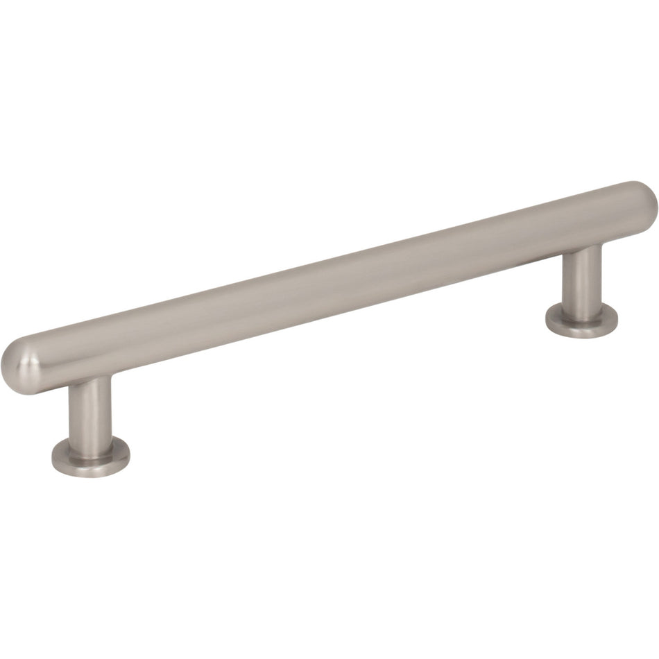 Top Knobs TK3332BSN: 5-1/16" Lambert Bar Cabinet Pull - Brushed Satin Nickel