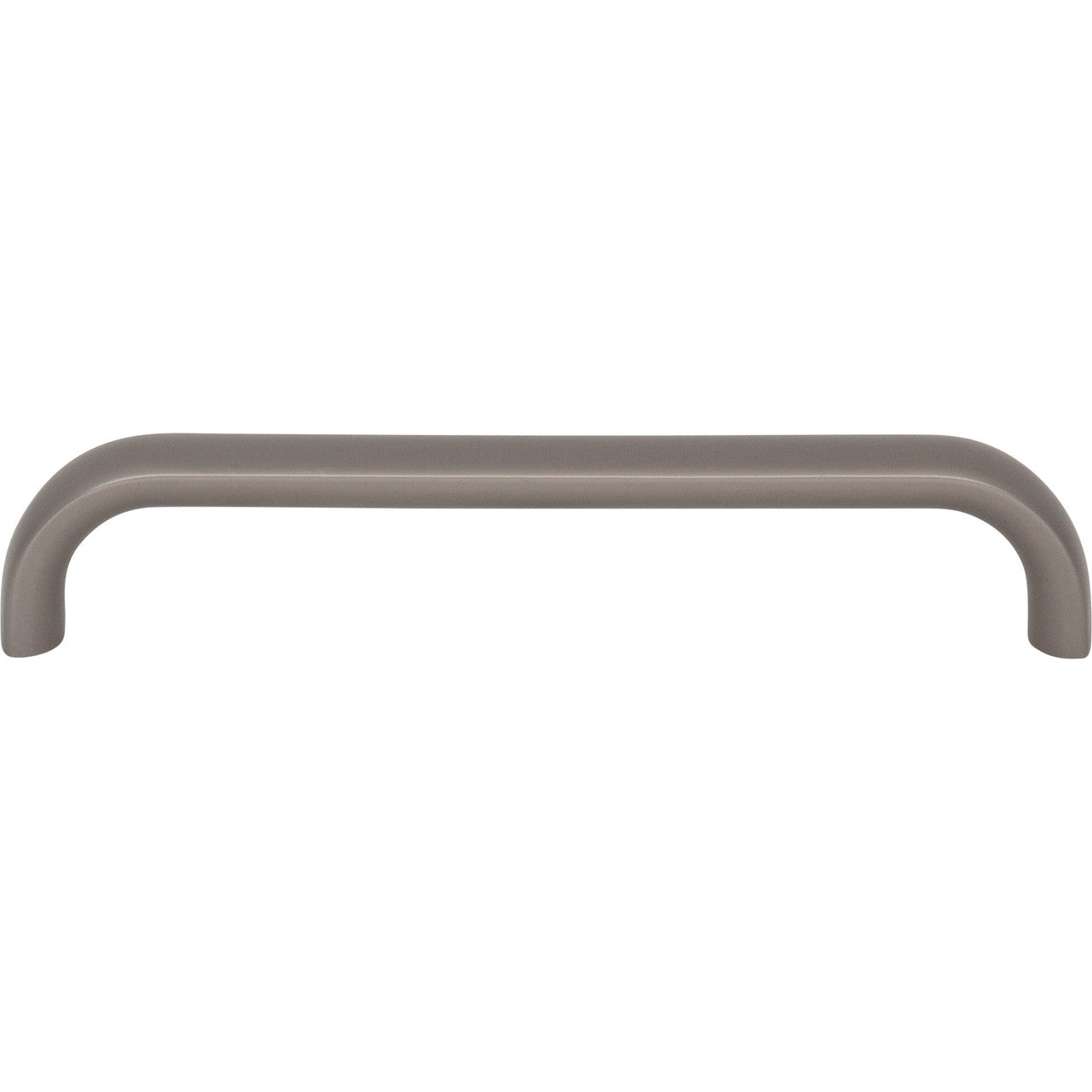 Top Knobs TK3343AG: 5-1/16" Brockwell D-Handle Cabinet Pull - Ash Gray