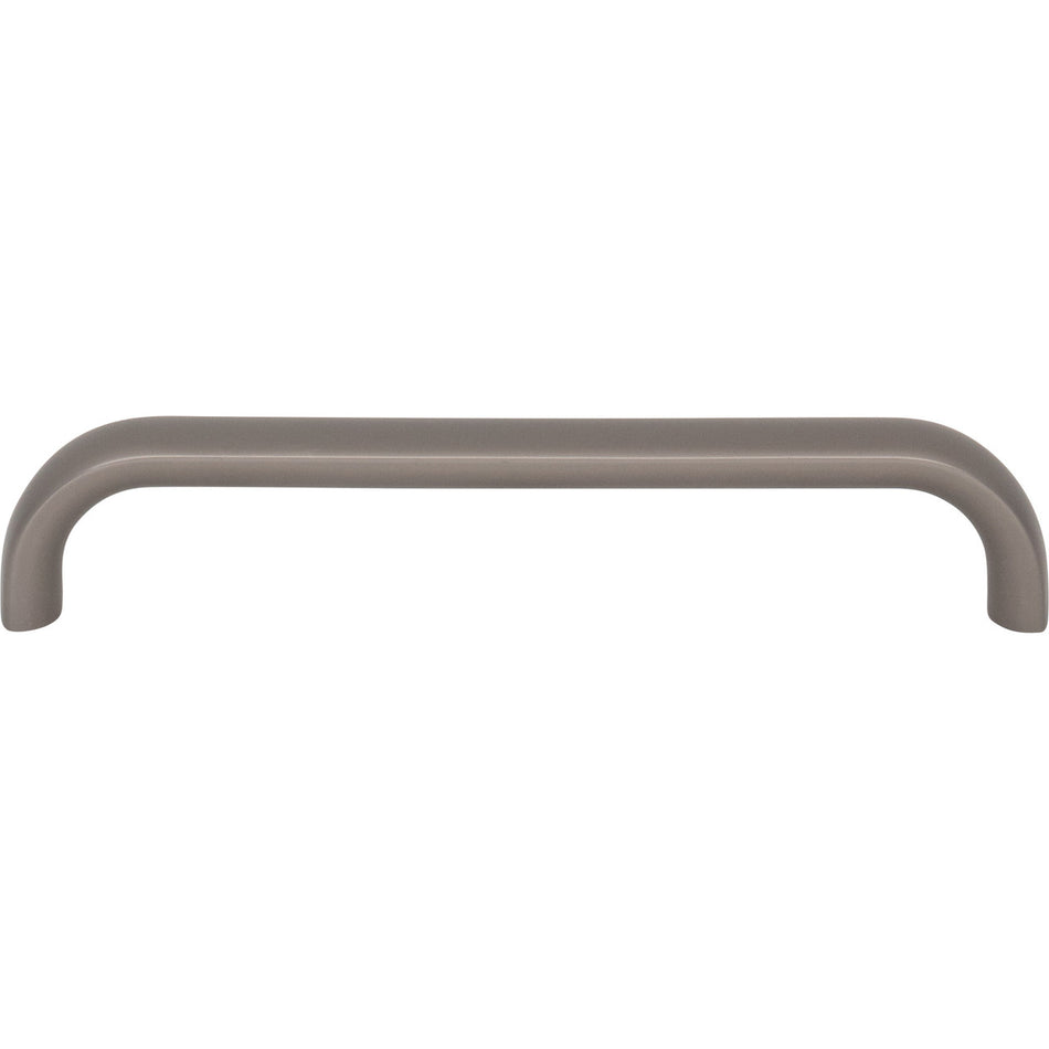 Top Knobs TK3343AG: 5-1/16" Brockwell D-Handle Cabinet Pull - Ash Gray