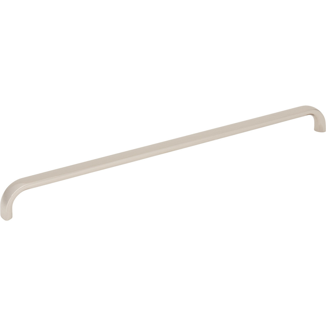 Top Knobs TK3347PN: 12" cc Brockwell D-Handle Cabinet Pull - Polished Nickel