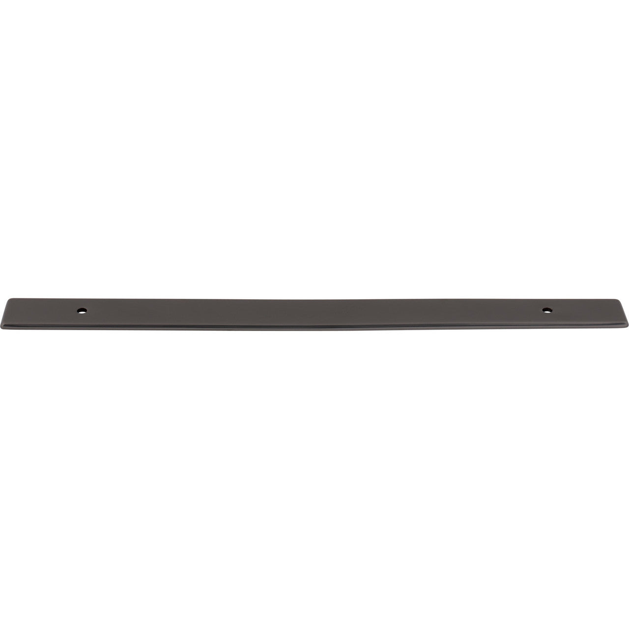 Top Knobs TK3285AG: 11-13/16" Radcliffe  Backplate - Ash Grey
