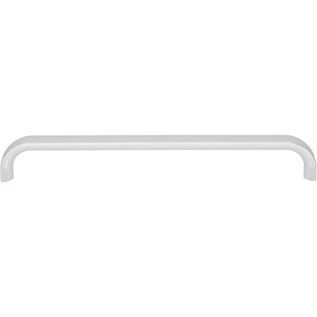 Top Knobs TK3348PC: 12" cc Brockwell Appliance Pull - Polished Chrome