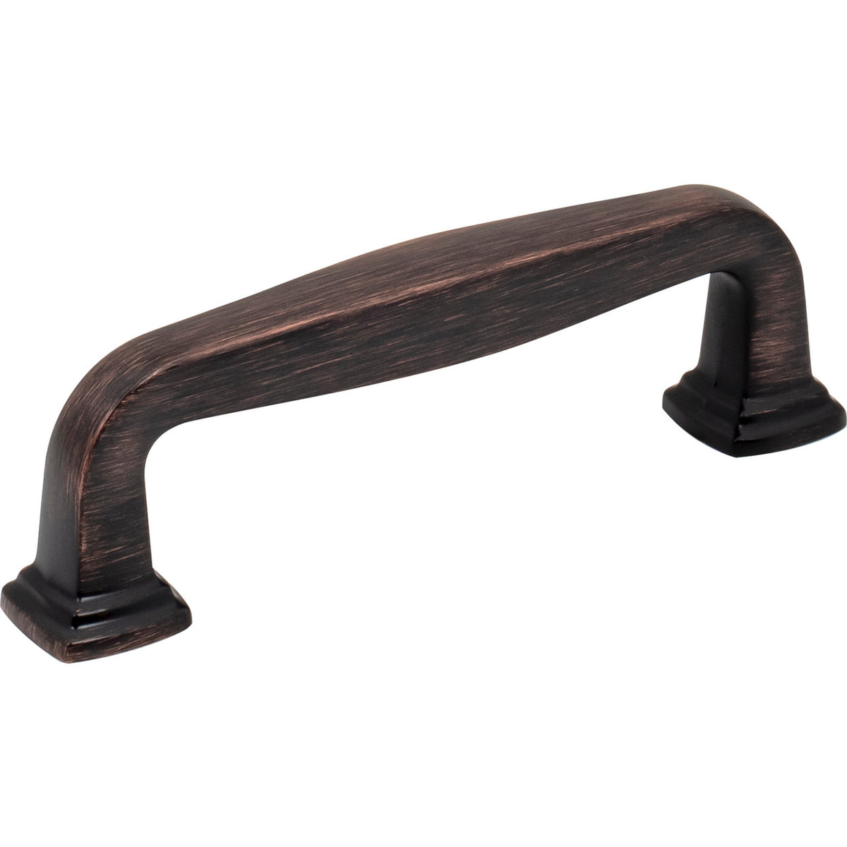 Jeffrey Alexander 782-96DBAC: 96mm cc Fontana Bar Cabinet Pull - Brushed Oil Rubbed Bronze