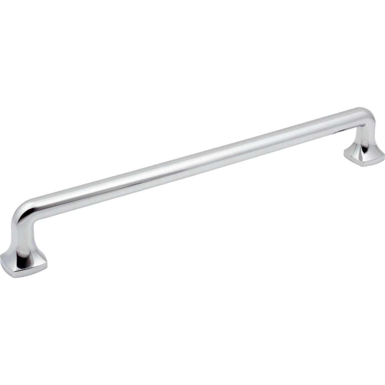 Jeffrey Alexander 663-12PC: 12" cc Griffin Appliance Pull - Polished Chrome
