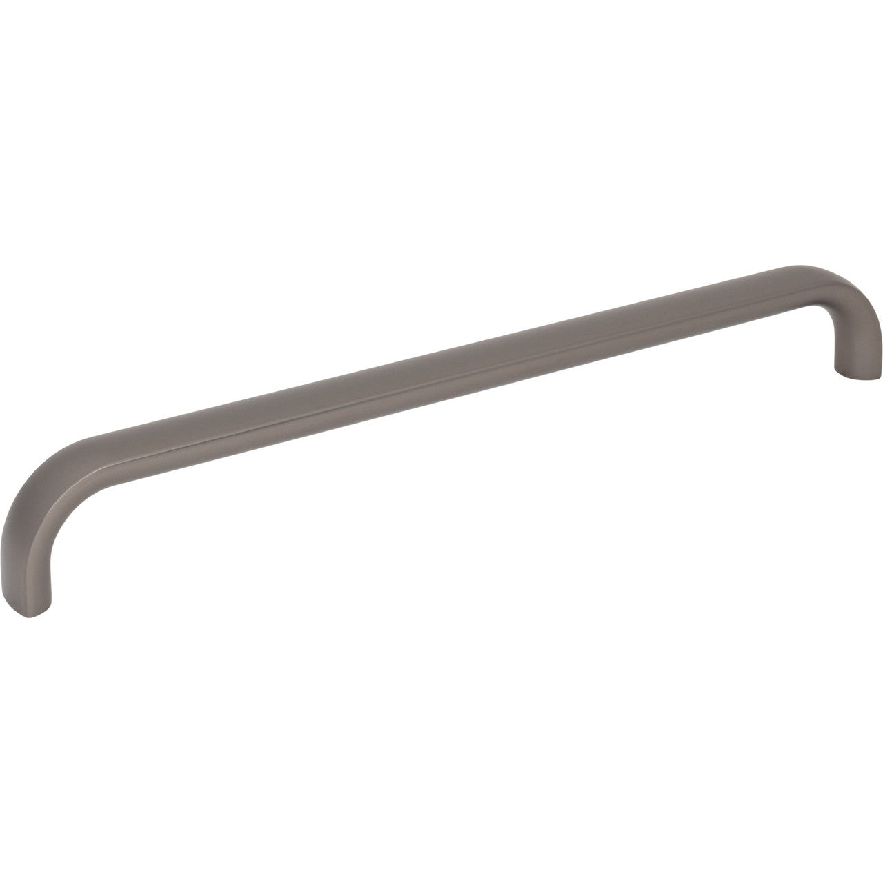 Top Knobs TK3348AG: 12" cc Brockwell Appliance Pull - Ash Gray
