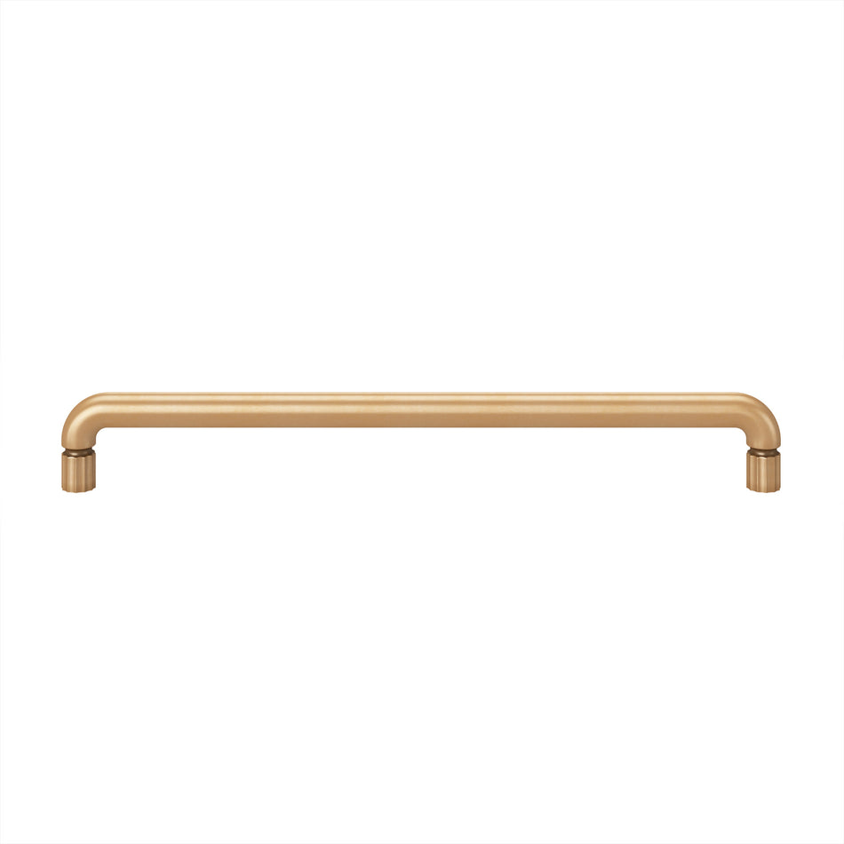 Atlas A6046-WB: 8-13/16" cc Amplify Cabinet Pull - Warm Brass
