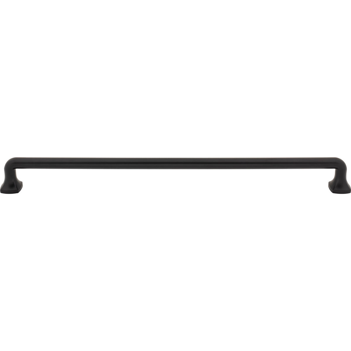 Jeffrey Alexander 663-18MB: 18" cc Griffin Appliance Pull - Matte Black