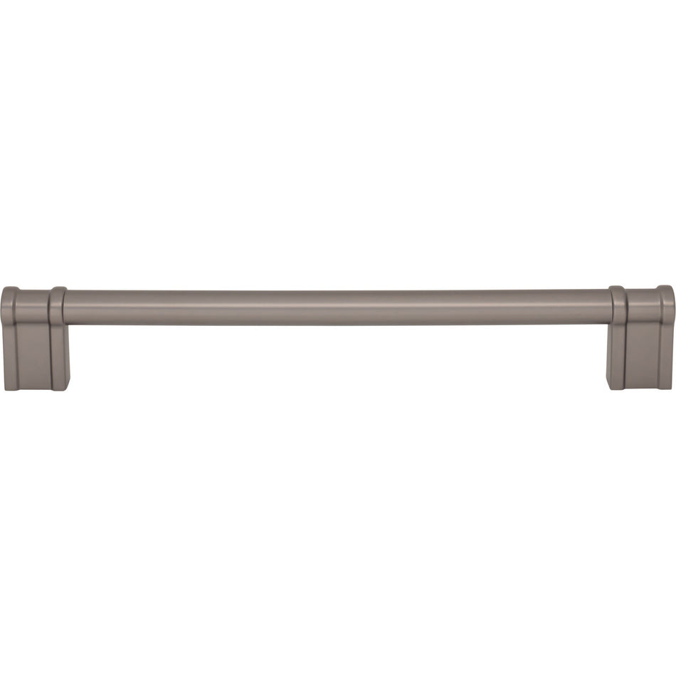 Top Knobs TK3388AG: 12" cc Newburn Appliance Pull - Ash Gray