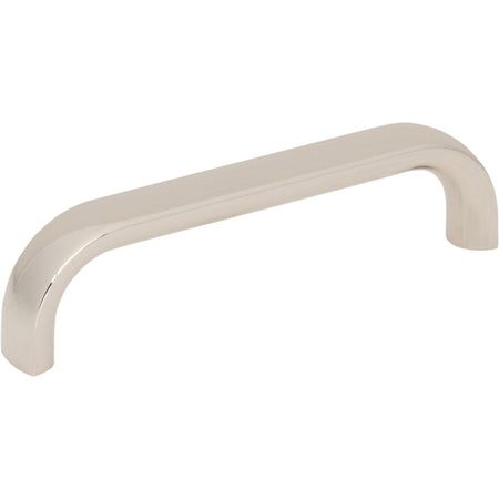 Top Knobs TK3342PN: 3-3/4" Brockwell D-Handle Cabinet Pull - Polished Nickel