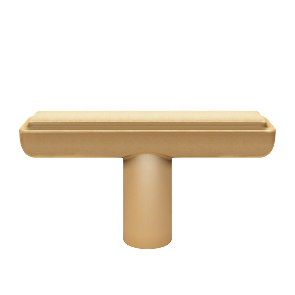 Atlas A6031-WB: 2-1/4"  Finderne Cabinet Knob - Warm Brass