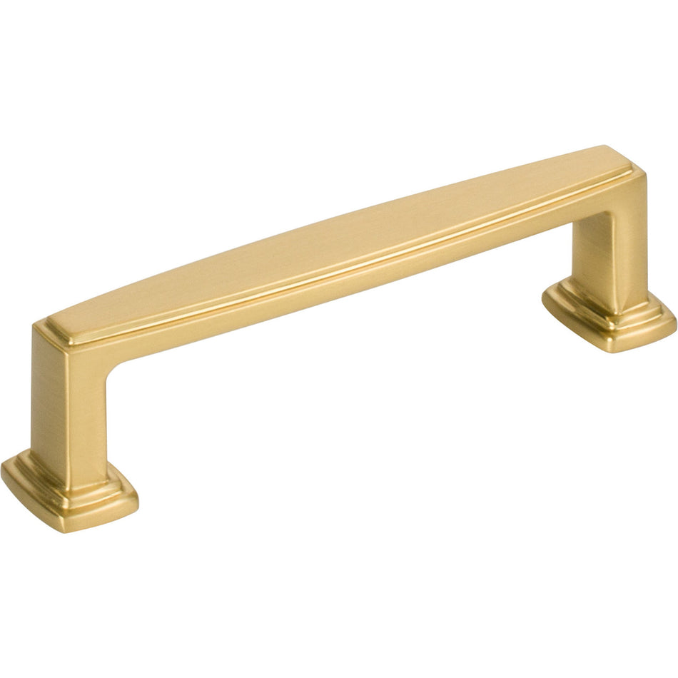 Jeffrey Alexander 171-96BG: 96mm cc Richard Cabinet Pull - Brushed Gold