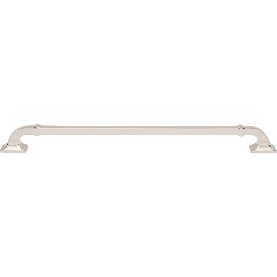 Top Knobs TK3316PN: 12" cc Califon Cabinet Pull - Polished Nickel