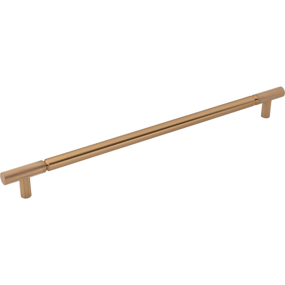 Top Knobs TK3247HB: 18" cc Prestwick Bar Cabinet Pull - Honey Bronze