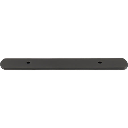Top Knobs TK3271AG: 6-3/4" Wescott  Backplate - Ash Grey