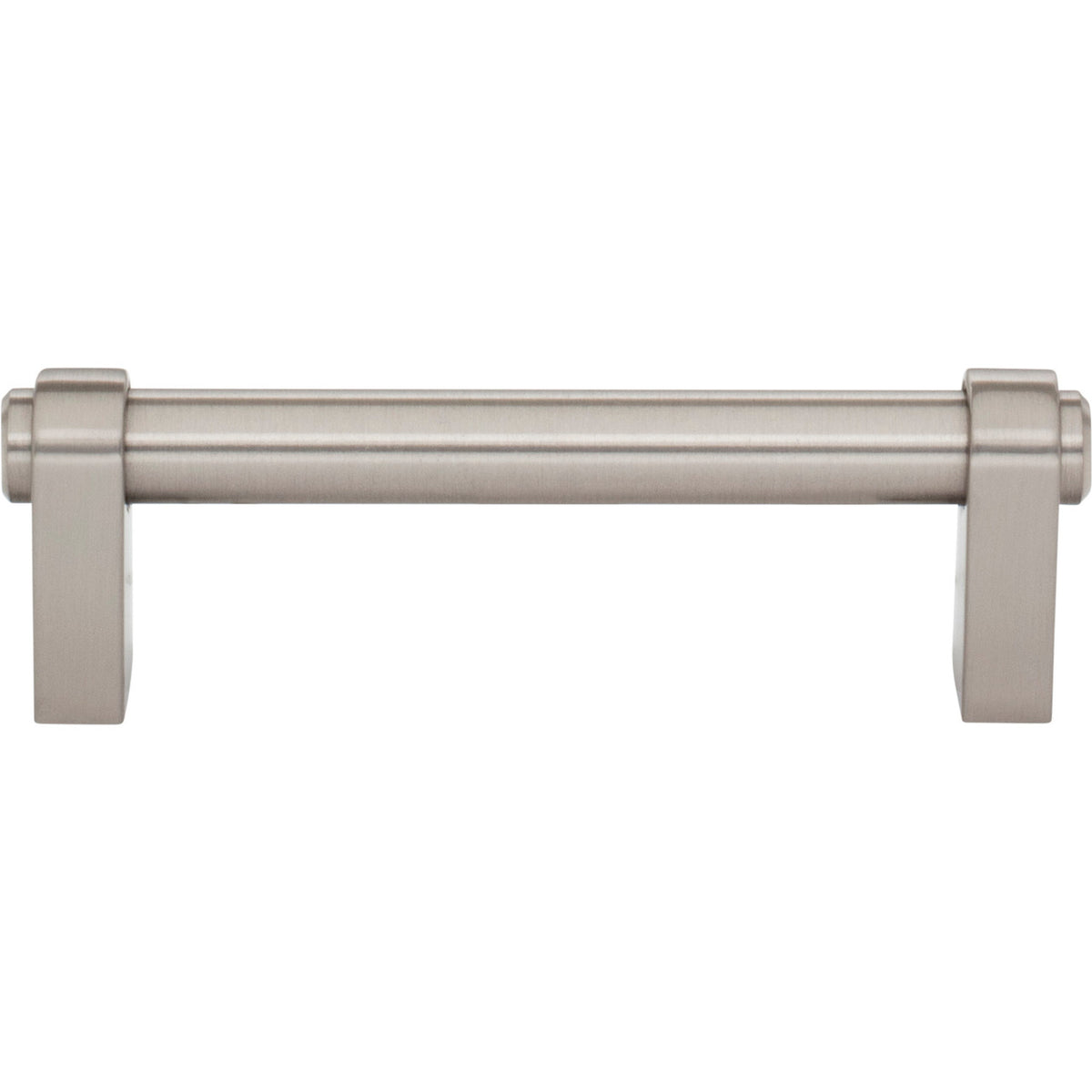 Top Knobs TK3210BSN: 3-3/4" cc Lawrence Cabinet Pull - Brushed Satin Nickel