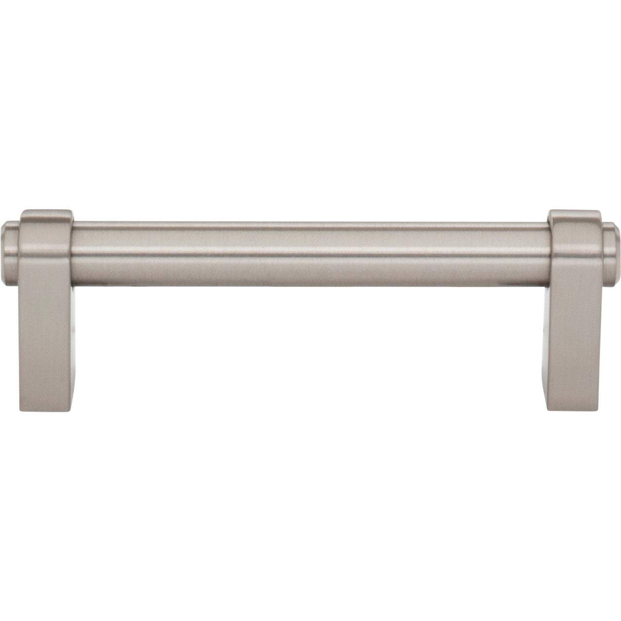 Top Knobs TK3210BSN: 3-3/4" cc Lawrence Cabinet Pull - Brushed Satin Nickel