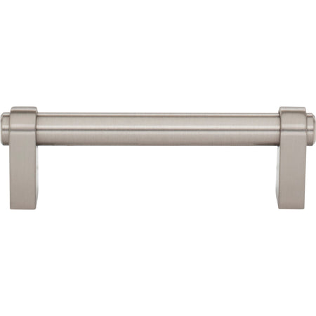 Top Knobs TK3210BSN: 3-3/4" cc Lawrence Cabinet Pull - Brushed Satin Nickel