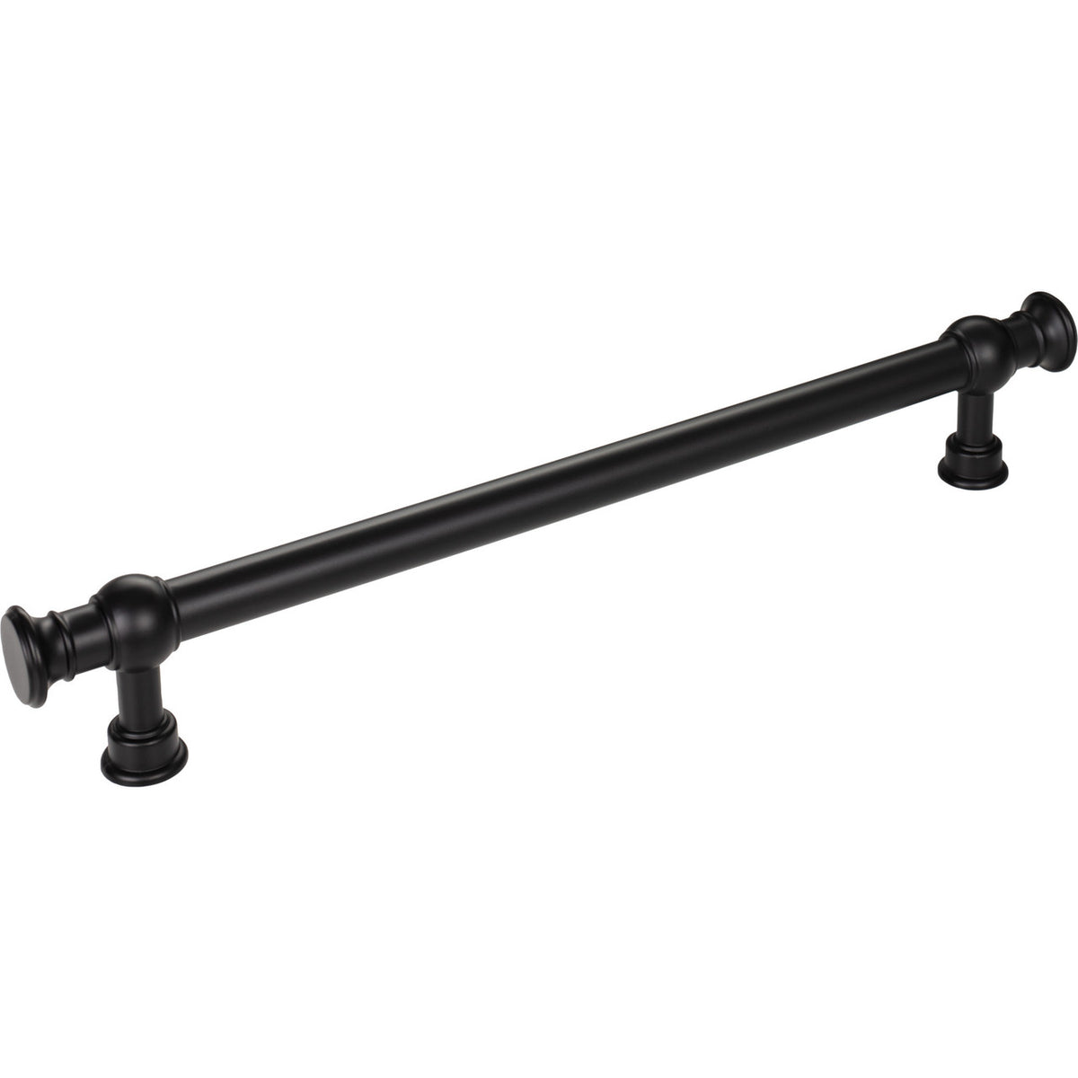 Top Knobs TK3127BLK: 12" cc Regent's Park Ormonde Cabinet Pull - Flat Black