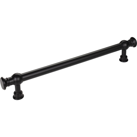 Top Knobs TK3127BLK: 12" cc Regent's Park Ormonde Cabinet Pull - Flat Black