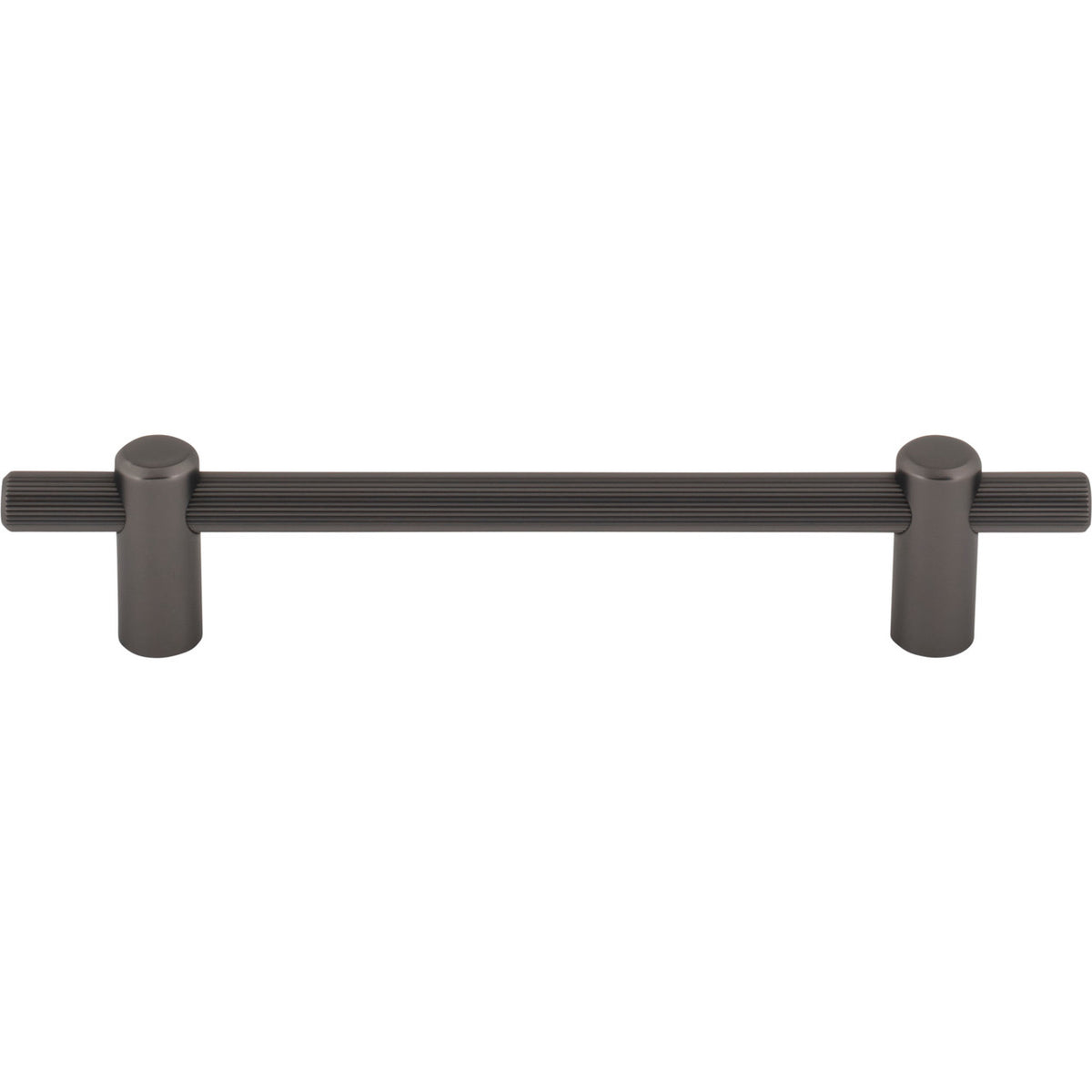 Top Knobs TK3253AG: 5-1/16" cc Dempsey Bar Cabinet Pull - Ash Grey
