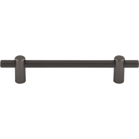 Top Knobs TK3253AG: 5-1/16" cc Dempsey Bar Cabinet Pull - Ash Grey