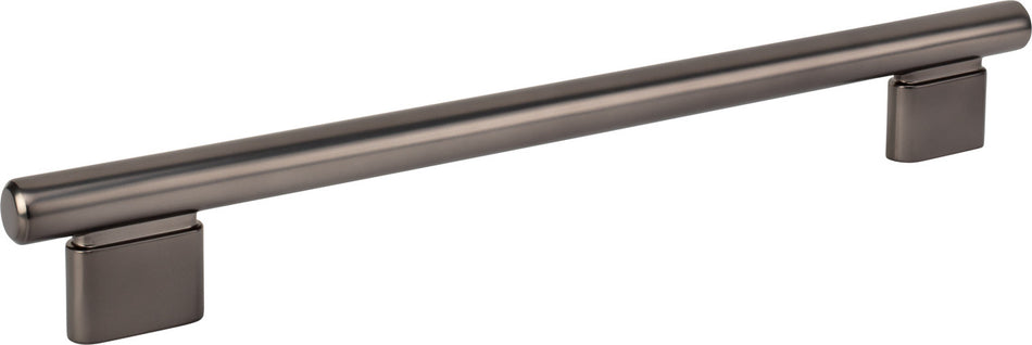 Atlas A519-SL: 18" cc Holloway Round Bar Appliance Pull - Slate