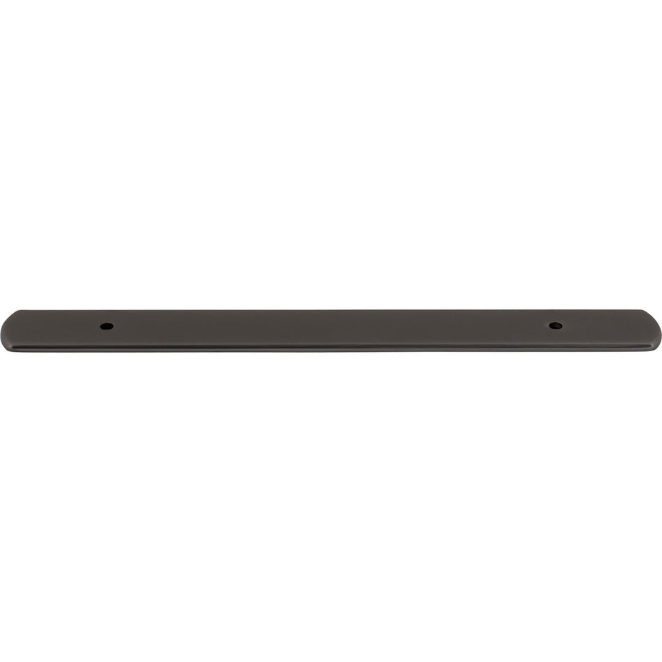 Top Knobs TK3273AG: 9-5/16" Wescott  Backplate - Ash Grey