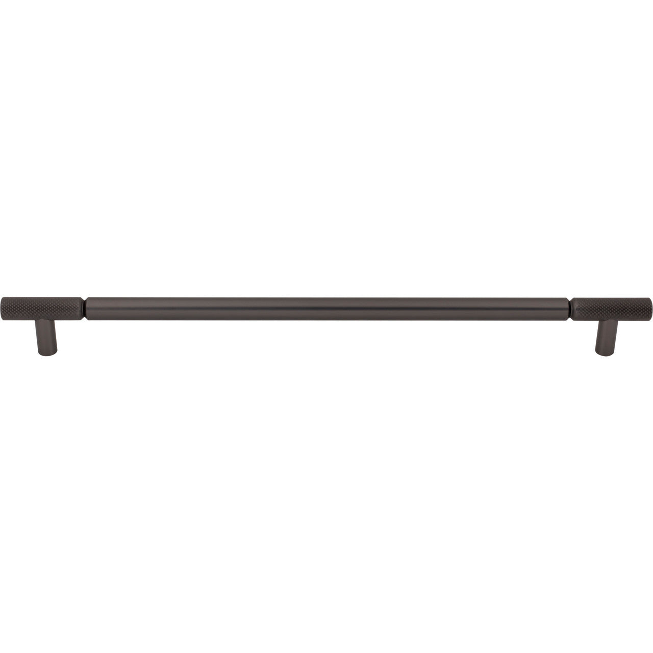 Top Knobs TK3247AG: 18" cc Prestwick Bar Cabinet Pull - Ash Grey