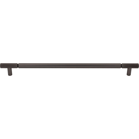 Top Knobs TK3247AG: 18" cc Prestwick Bar Cabinet Pull - Ash Grey