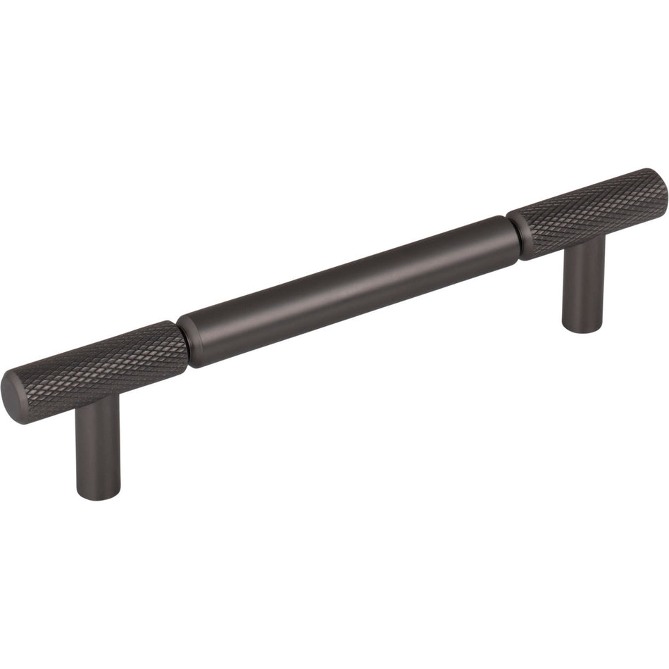 Top Knobs TK3241AG: 5-1/16" cc Prestwick Bar Cabinet Pull - Ash Grey