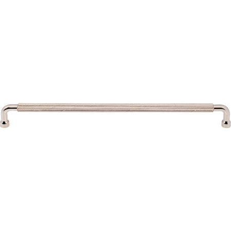 Top Knobs TK3267PN: 12" cc Garrison Bar Cabinet Pull - Polished Nickel