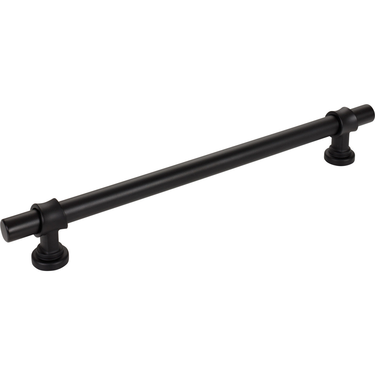 Top Knobs M2787: 18" cc Dakota Bit Cabinet Pull - Flat Black