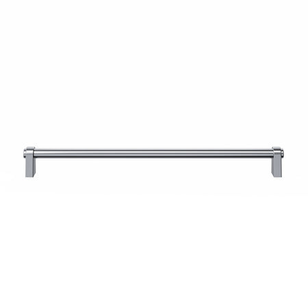Top Knobs TK3202PC: 5-1/16" cc Dustin Cabinet Pull - Polished Chrome