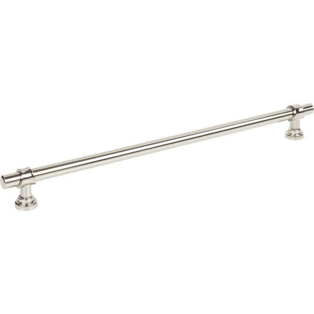 Top Knobs M2757: 12" cc Dakota Bit Cabinet Pull - Polished Nickel