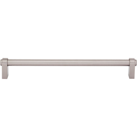 Top Knobs TK3214BSN: 8-13/16" cc Lawrence Cabinet Pull - Brushed Satin Nickel