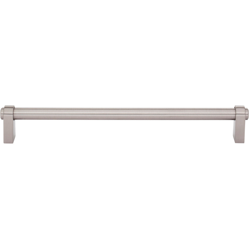 Top Knobs TK3214BSN: 8-13/16" cc Lawrence Cabinet Pull - Brushed Satin Nickel