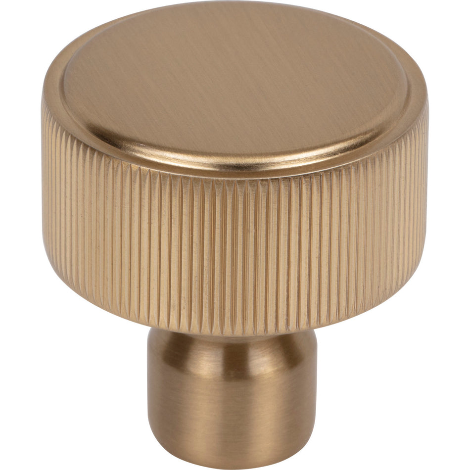 Top Knobs TK3250HB: 1-1/4" Dempsey Round Cabinet Knob - Honey Bronze