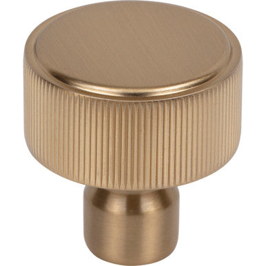Top Knobs TK3250HB: 1-1/4" Dempsey Round Cabinet Knob - Honey Bronze