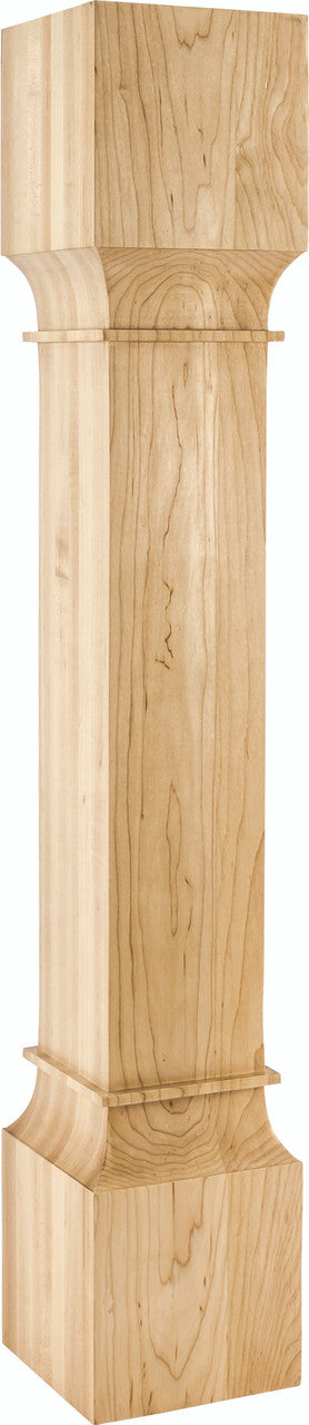 Hardware Resources P35-6-WB: Square Post - White Birch