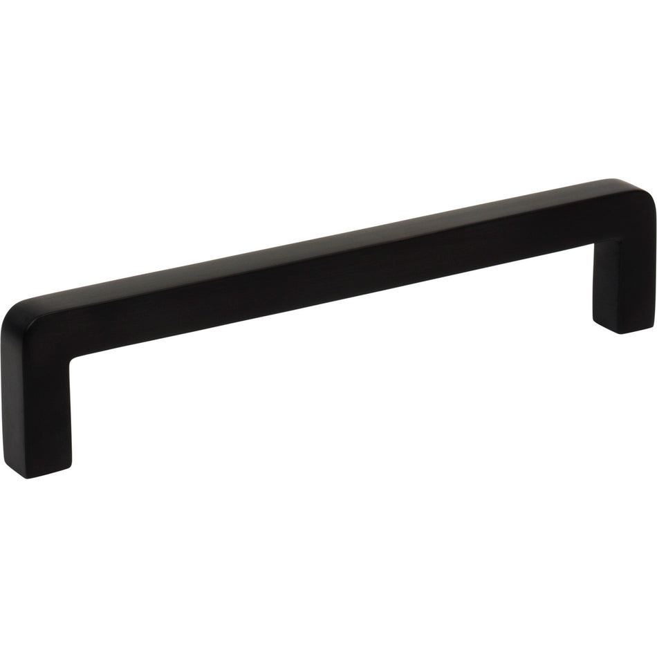 Atlas A972-BL: 6-5/16" cc Tustin Cabinet Pull - Matte Black