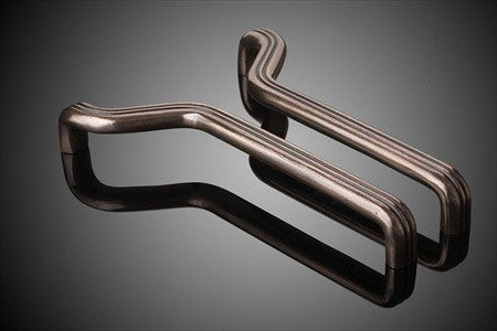 Forms+Surfaces 18" cc Artisan Cast Door Pull (left)