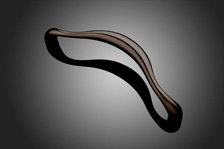 Forms+Surfaces 20" cc Cadence Cast Offset Door Pull