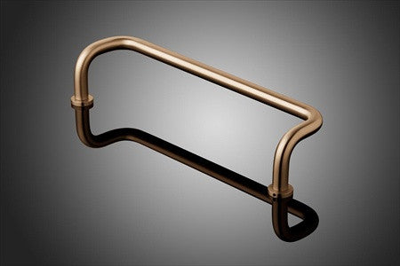 Forms+Surfaces DT0621 Series 18" cc Round Bar Offset Door Pull