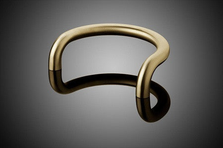 Forms+Surfaces DT1031 Series 8" cc Round Bar C-Shaped Door Pull