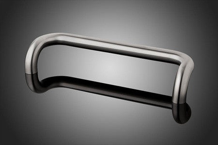 Forms+Surfaces DT1521 Series 12" cc Round Bar Offset Door Pull