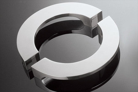 Forms+Surfaces 12" cc Ara Half-Round Cast Door Pull