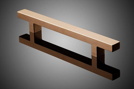 Forms+Surfaces 1514 Series 24" cc Rectangular Bar Door Pull