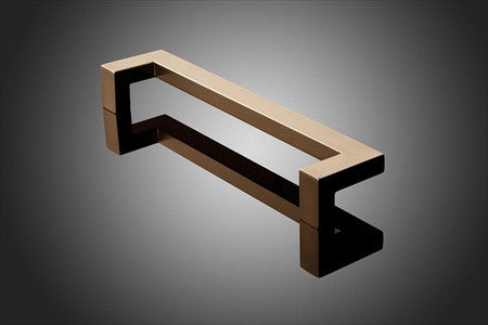 Forms+Surfaces 1521 Series 18" cc Rectangular Offset Door Pull