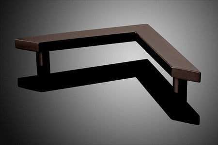 Forms+Surfaces 2041 Series 14" cc Rectangular Bar Boomerang Door Pull